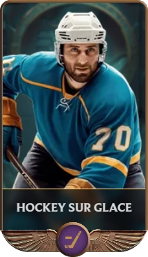 Pari sur le hockey sur glace – joueur équipé